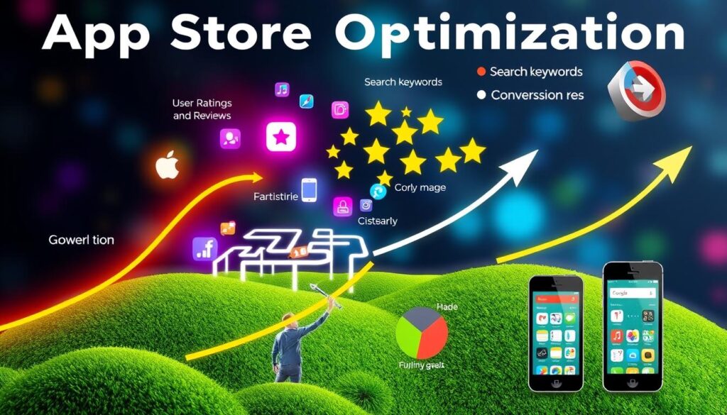 Hauptelemente der App Store Optimization